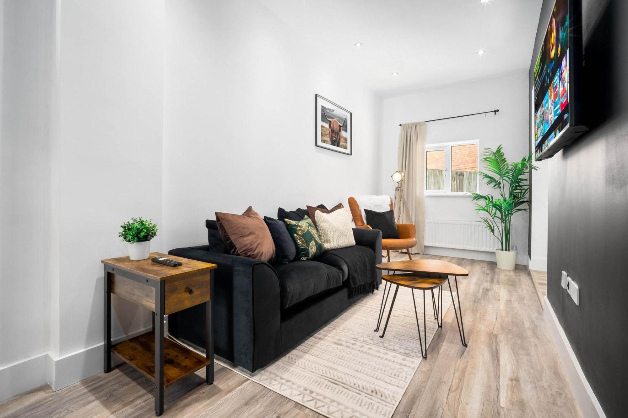 Stylish Apartment - Free Wifi & Netflix - On Street Parking - Double Bed - 49Ag Rowley Regis Extérieur photo